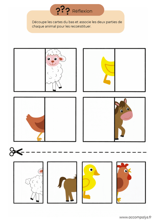 Rencontre avec les animaux de la ferme 2 - 3 ans - miniature 3