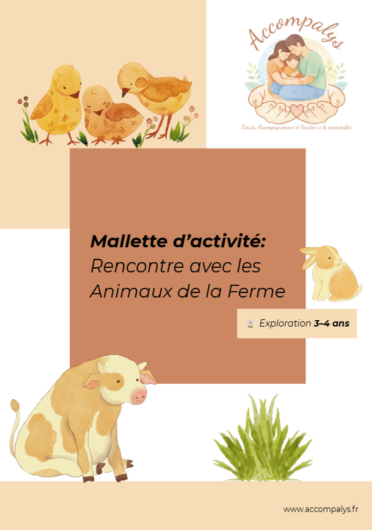 Rencontre avec les animaux de la ferme 5 - 6 ans