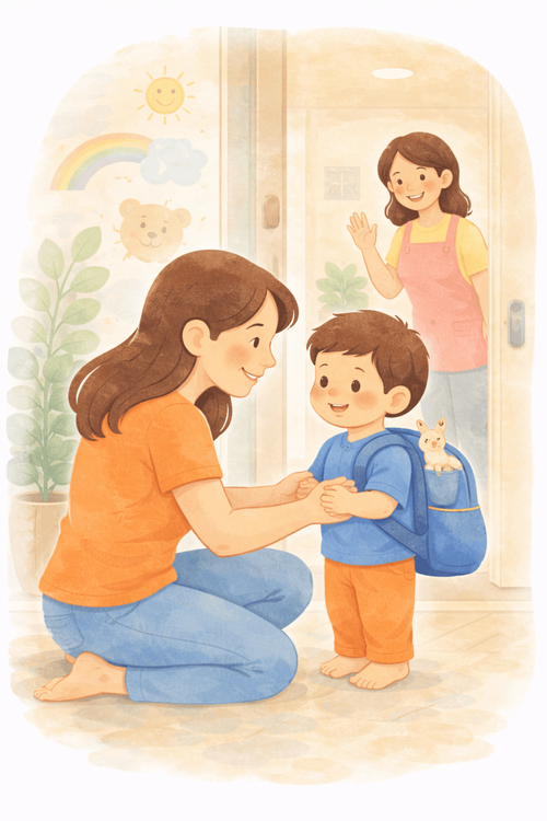 La séparation du matin chez le jeune enfant