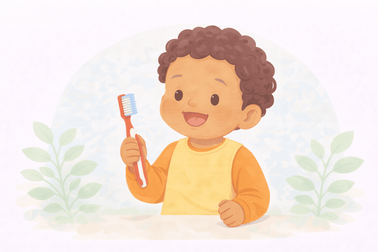 Le brossage des dents chez le jeune enfant