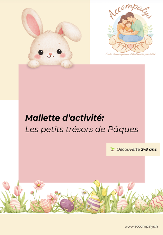 Les petits trésors de Pâques 2 - 3 ans