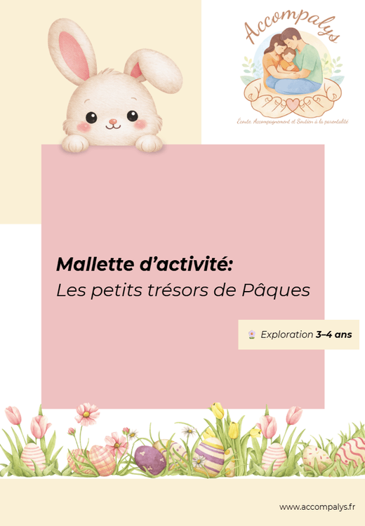 Les petits trésors de Pâques 3 - 4 ans